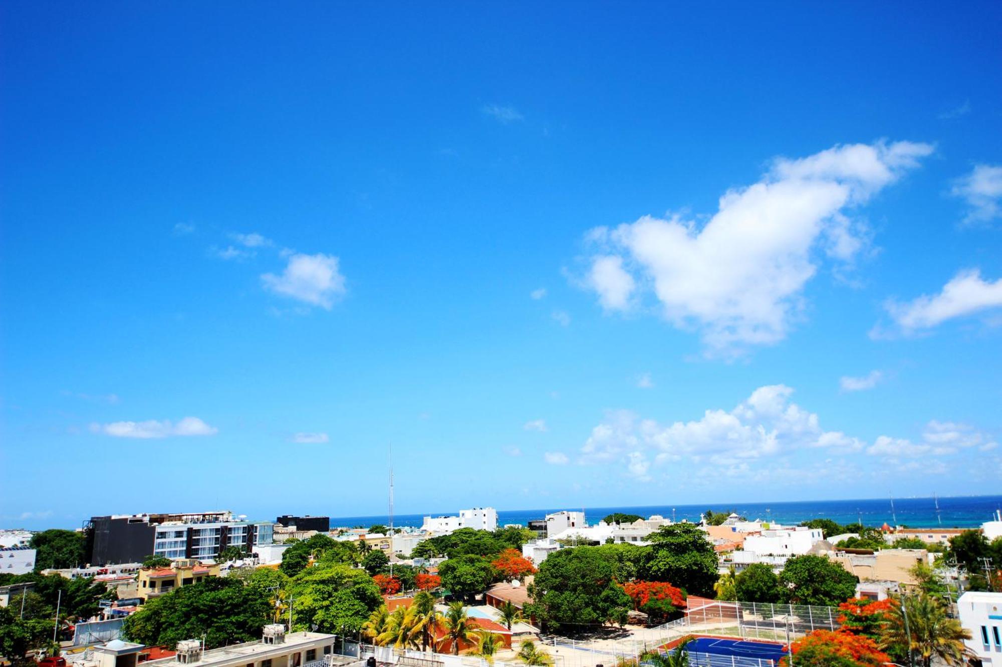 Apartment Near The Beach, Rooftop, Pool, Sea View. Playa del Carmen Exterior foto